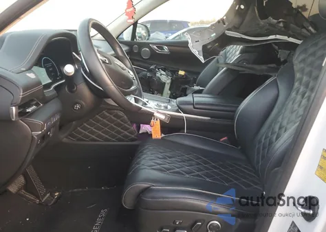 2023 Genesis Gv80 Base из США, поврежденный, VIN KMUHCESC3PU136346